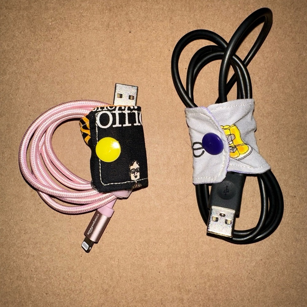Handmade Cord Savers- Set of 2 The Office